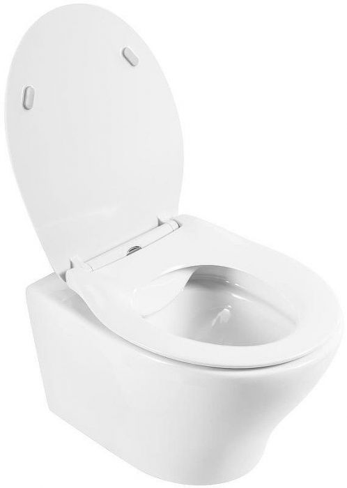 Унитаз BelBagno Acqua BB340CHR/BB2020SC подвесной с сиденьем Микролифт