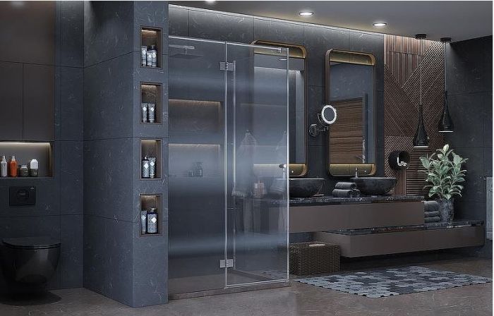Душевой уголок Ambassador Diamond 120х80 12011107L профиль Хром стекло прозрачное