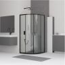 Душевой уголок RGW Classic CL-54-B 100х100 32095400-14 профиль Черный стекло прозрачное Душевой уголок RGW Classic CL-54-B 100х100 32095400-14 профиль Черный стекло прозрачное