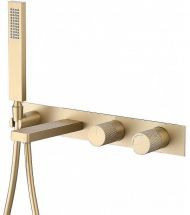 Смеситель для ванны Abber Rund AF8730G Золото матовое Смеситель для ванны Abber Rund AF8730G Золото матовое