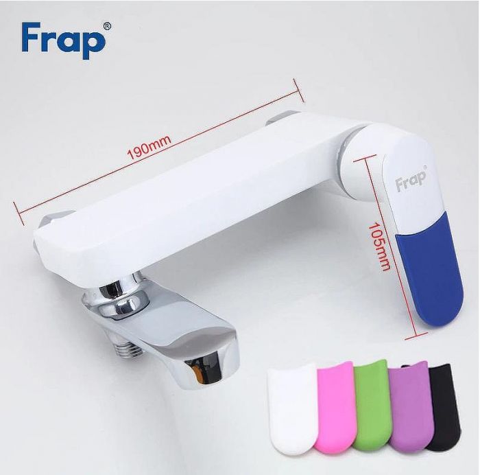 Смеситель для ванны Frap H34 F3234 Белый Хром
