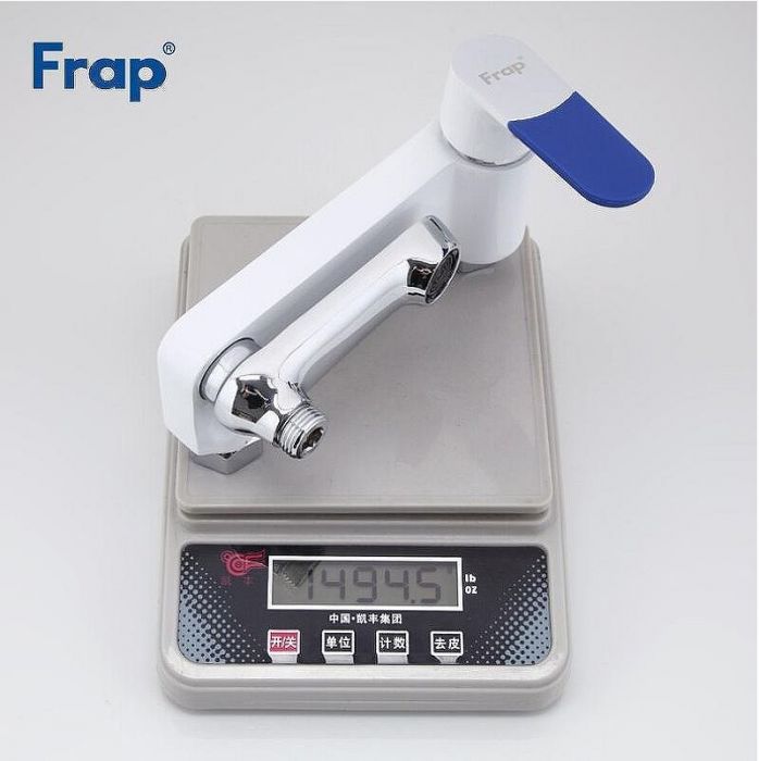 Смеситель для ванны Frap H34 F3234 Белый Хром