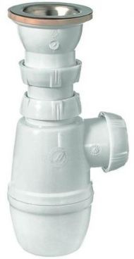 Сифон для кухонной мойки Wirquin Минор 30718024 Нержавеющая сталь