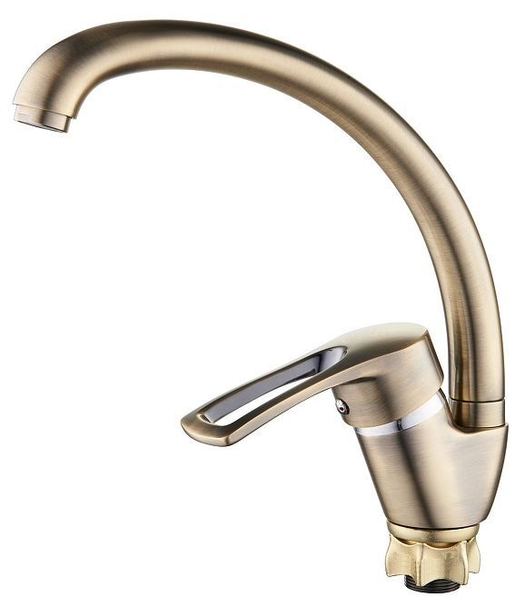 Смеситель для кухни G-Lauf 8G4 8G4-A181KT цвет Бронза