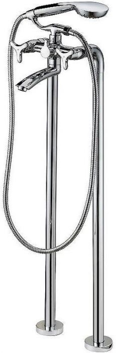 Смеситель для ванны Kaiser Trio 57222 Хром