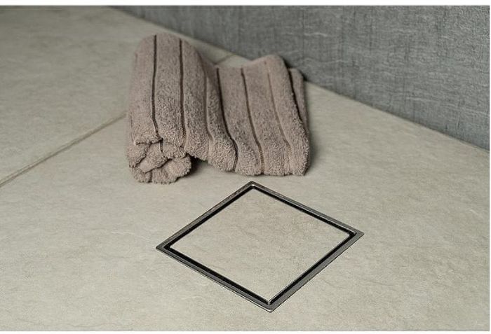 Душевой трап Pestan Confluo Standard 13702556 с двухсторонней решеткой Хром глянцевый / полая под плитку