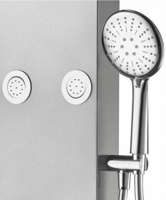 Душевая панель Aquanet Galaxy Matt AP40-02 237437 Хром матовый