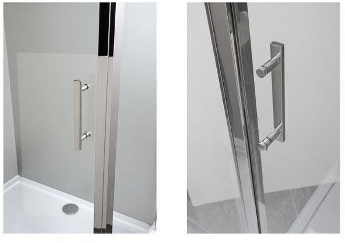 Душевой уголок Aquanet Delta NPE1131 120x80 профиль Хром, стекло прозрачное