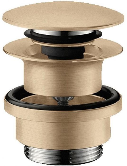 Донный клапан Hansgrohe 50100140 click-clack Шлифованная бронза