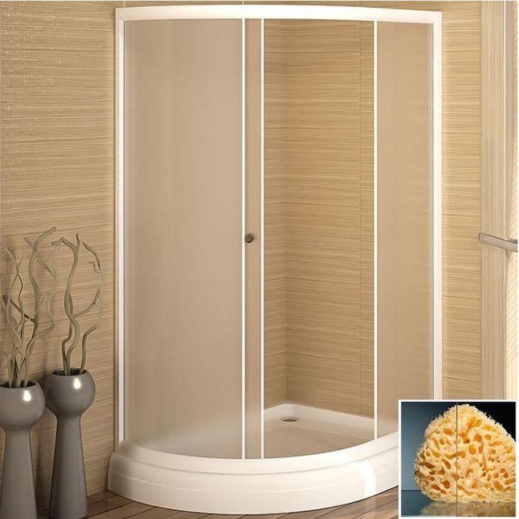 Душевой уголок Radomir 120x90 R 1-03-1-2-0-0100 с поддоном профиль Белый стекло прозрачное Душевой уголок Radomir 120x90 R 1-03-1-2-0-0100 с поддоном профиль Белый стекло прозрачное