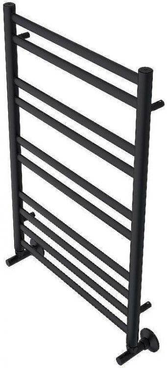 Водяной полотенцесушитель Aquatek Оберон П10 500x800 AQ RO1080BL Черный муар