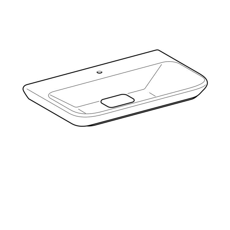 Раковина Geberit myDay 800x480 мм [125480600]