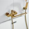 Смеситель для ванны Shevanik S43G S4322G универсальный цвет Золотой сатин Смеситель для ванны Shevanik S43G S4322G универсальный цвет Золотой сатин