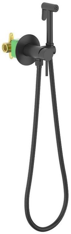 Гигиенический душ со смесителем Timo Saona 2338/03SM цвет Черный матовый