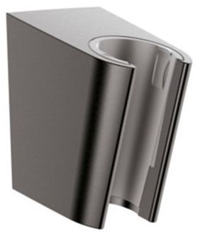 Hansgrohe Portec S Держатель для ручного душа, настенный, цвет: шлифованный черный хром