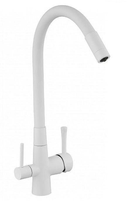 Смеситель для кухни Savol S-L1806W-02 цвет Белый