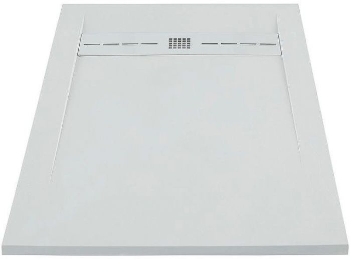 Душевой поддон из искусственного камня Allen Brau Infinity 120x80 8.21002-21 Белый камень