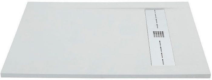 Душевой поддон из искусственного камня Allen Brau Infinity 120x80 8.21002-21 Белый камень