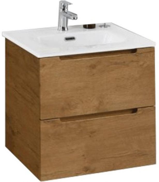 Тумба под раковину BelBagno ETNA 39-500/390-2C-SO-RN-P подвесная Rovere Nature