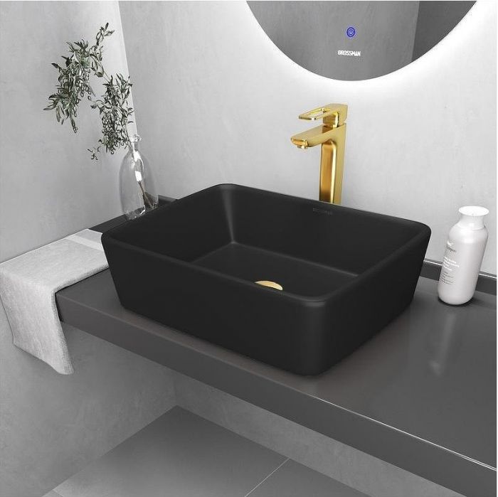 Раковина-чаша Grossman Color 48 GR-3016BM цвет Черный матовый