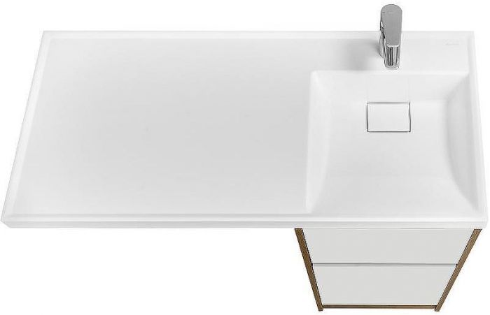 Тумба под раковину Aquaton Лондри 105 1A267001LHDR0 Дуб Рустикальный без фасада