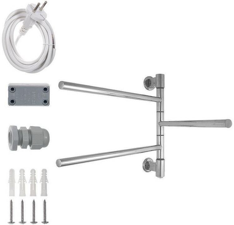 Электрический полотенцесушитель Energy I G3 440х555 EETR00IG30000000000 Хром