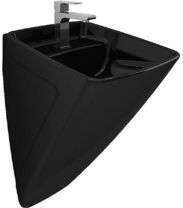 Раковина Bocchi Firenze 48 1082-005-0126 Черная глянцевая
