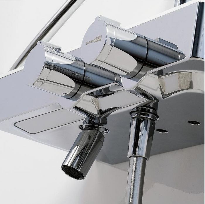 Душевая система WasserKRAFT Thermo A11301 с термостатом Хром