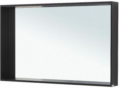 Зеркало Allen Brau Reality 120 1.32021.BB с подсветкой Черный браш с сенсорным выключателем