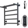 Электрический полотенцесушитель Тругор Пэк сп 20 кв П 60х50 с полкой Графит