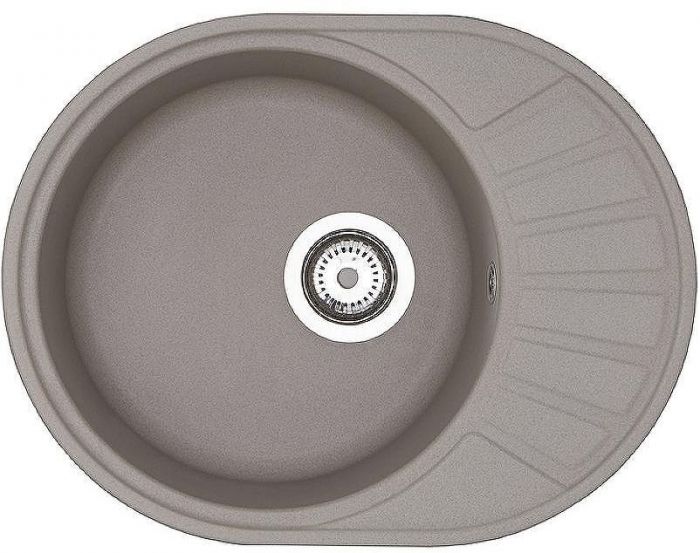 Кухонная мойка Aquaton Чезана 57 1A711232CS250 Серый шелк