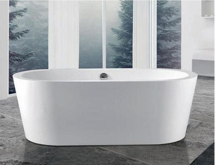 Акриловая ванна Swedbe Vita 170x80 8812 без гидромассажа