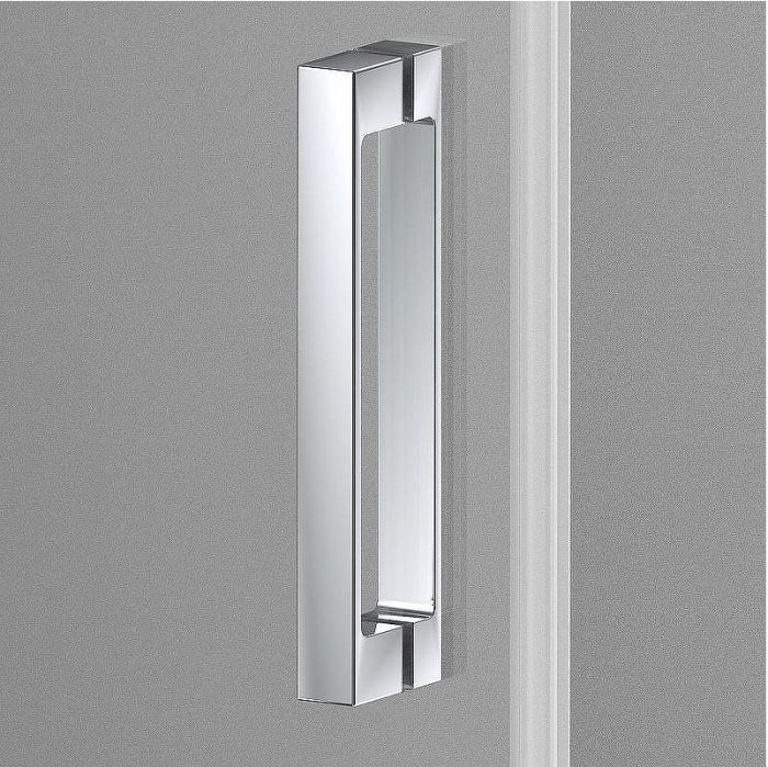 Душевая дверь Vincea Alpha 85 VDP-3AL850MT профиль Хром стекло текстурное