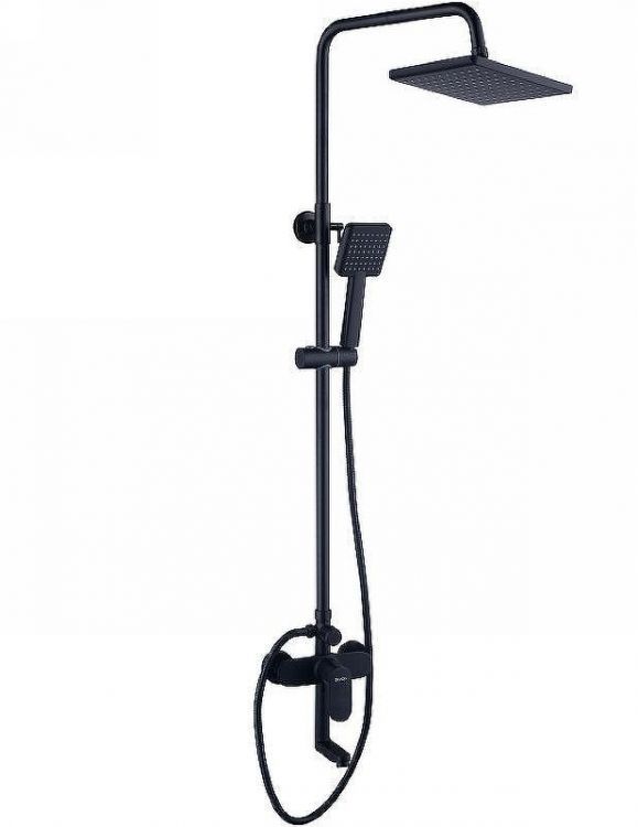 Душевая система Bond B01-9488 Черная матовая