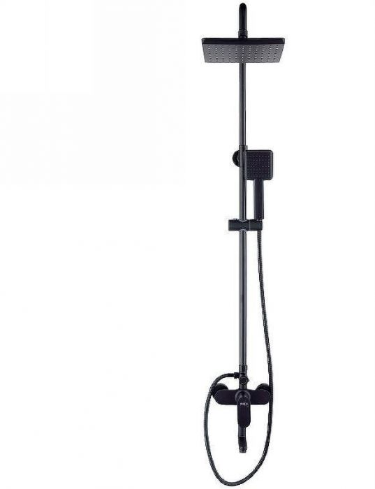 Душевая система Bond B01-9488 Черная матовая