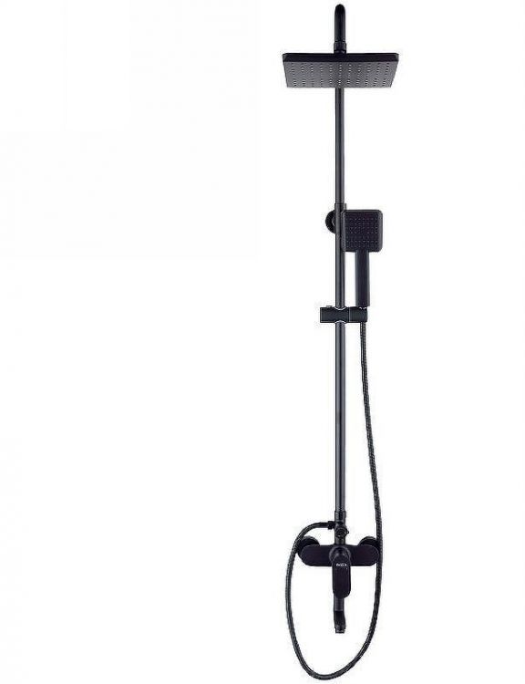 Душевая система Bond B01-9488 Черная матовая