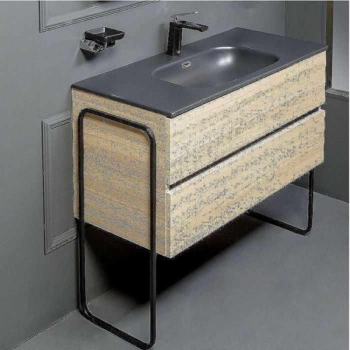Тумба под раковину Boheme Armadi Art Vallessi 120 837-120-L подвесная Light Oak