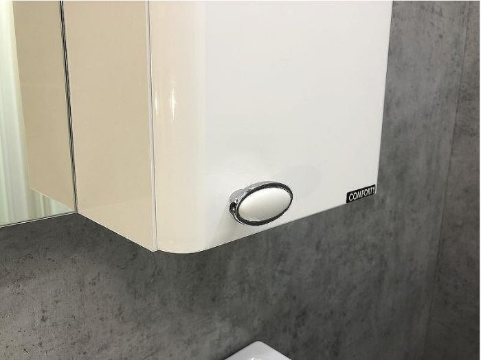 Зеркало со шкафом Comforty Неаполь 80 00004147561 Белое