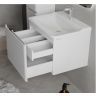 Тумба под раковину Raval Welto 60 Wel.01.60/P/W/RL подвесная Белая
