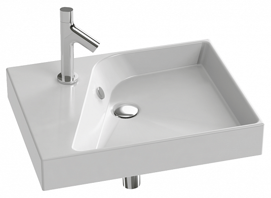 Раковина Jacob Delafon Rythmik EXQ112-00, 60x46 см Раковина Jacob Delafon Rythmik EXQ112-00, 60x46 см