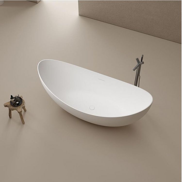 Ванна из искусственного камня Abber Stein 180x80 AS9633 без гидромассажа Ванна из искусственного камня Abber Stein 180x80 AS9633 без гидромассажа