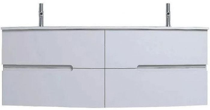 Тумба под раковину Jacob Delafon Nona 140 EB1891RU-G1C подвесная Белая глянцевая