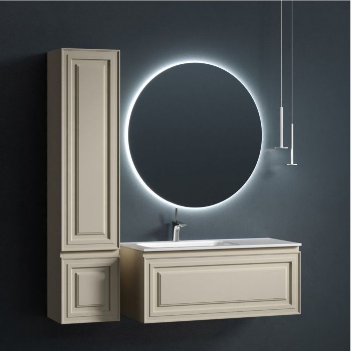 Тумба подвесная SANCOS под раковину Very левая, Beige Soft 995х445х406, VR100LCE