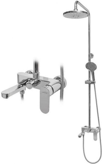 Душевая система Hansberge Optima H5044C Хром