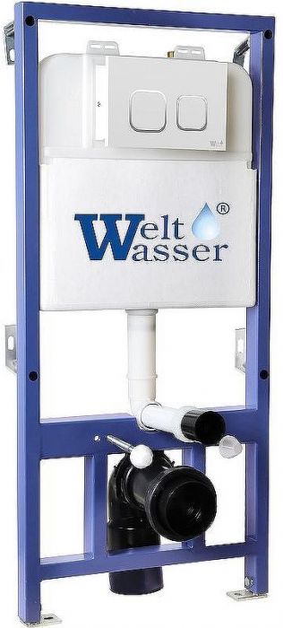 Инсталляция WeltWasser WW Bamberg 525 10000010287 для унитаза без клавиши смыва