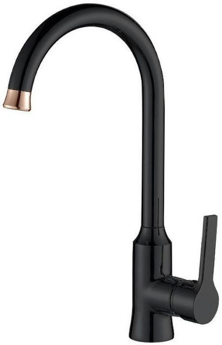 Смеситель для кухни Haiba HB70652-7 Черный матовый