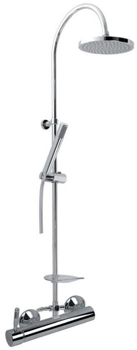 Душевая система Fiore Xenon 44CR5189 с термостатом цвет Хром