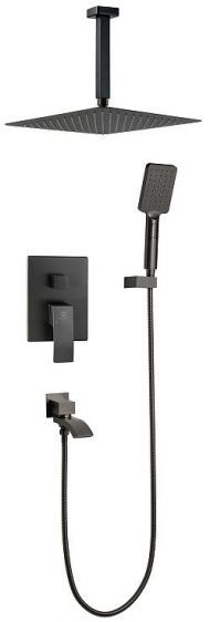 Душевая система FILARETE Waterfall FL1012BG цвет Графит