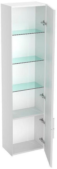 Шкаф пенал Ravak SB Clear II 40 R X000001644 подвесной Белый глянец