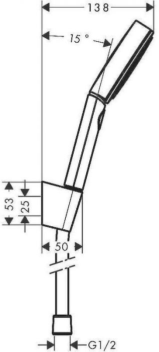 Душевой гарнитур Hansgrohe Pulsify Select Relaxation 24303000 Хром